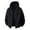 Black#01, variant on Yteetum Hoodies for Men Oversized Full Zip Drawstring Hooded Cardigan Sweatshirts Color Block Long Sleeve Hooded Jackets Mens Casual Loose Fits Zip Up Athletic Hoodie Jackets Sports Hooded Sweatshirt