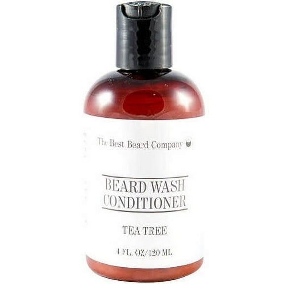 The Best Beard Company Tea Tree Beard Wash Conditioner, 4 fl oz