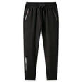 thumbnail image 3 of Clossjun Quick Drying Pants for Men Casual Breathable Lightweight Athletic Pants for Hiking Camping Slim Fit Trousers With Pockets L, 3 of 6