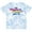 Tie Dye Blue, variant on Inktastic My Mawmaw and Pawpaw Love Me with Hearts Boys or Girls Toddler T-Shirt