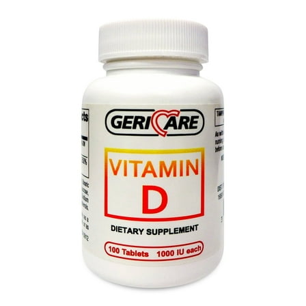 Vitamin D-3 Tablets 1000 IU 2-Pack 100 Count