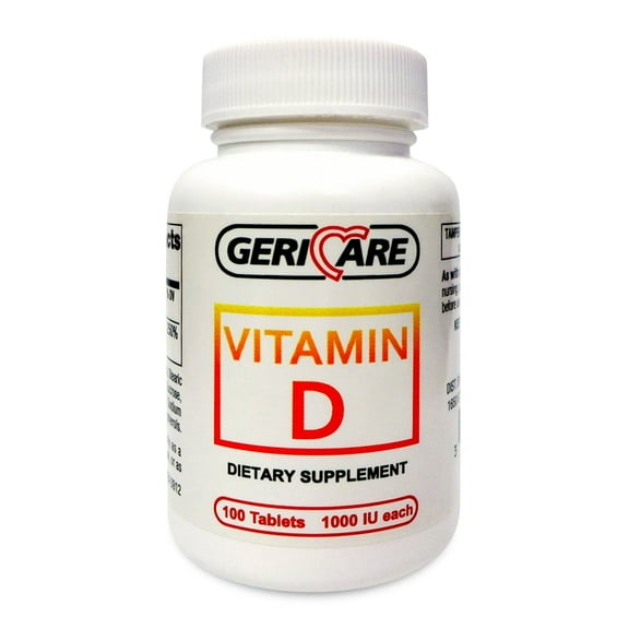 Vitamin D-3 Tablets 1000 IU 2-Pack 100 Count