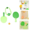 thumbnail image 2 of XFGOU Toys and Hobbies Door Pong Game Over The Door Adjustable Doorway Game Pingpong Trainer Door Jam Pingpong Kit For Door Frame Hanging Table Tennis Trainer Portable Set For Kids With Rack, 2 of 9