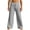 Gray-wide leg trousers, variant on YFNNUP Wide Leg Pants for Women Elastic High Waist Palazzo Pant Lightweight Lounge Trousers Summer Loose Fit Casual Pant Light Blue L