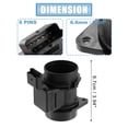 thumbnail image 3 of Unique Bargains 2S6Q12B579AB Car Mass Air Flow Sensor Meter MAF Sensor Airflow for Ford Fiesta V MK V 2001-2010, 3 of 6