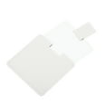 thumbnail image 4 of Unique Bargains 1 Pc Square Shape Makeup Mirror for Business Travel White Stainless Steel, 4 of 5