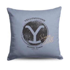 Yellowstone Dutton Ranch Throw Pillow, 18 x 18 inches