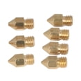 thumbnail image 1 of Nozzle Cleaning Kit, MK8 Brass Tip Nozzles Smoothly High Hardness 35 Pcs Set Stainless Steel  For 3D Printer, 1 of 8