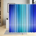 thumbnail image 3 of Geometric Modern Shower Curtain with Creative Lines Pattern Bathroom Art r Simple Bath Curtains Waterproof Fabri, 3 of 7