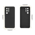 thumbnail image 2 of Phone Case for 6.3"x2.9"x0.43" Cell Phones TPU Silicone Full Body Protective Cover Case for Men Women, Black, 2 of 6
