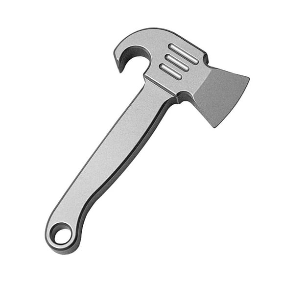 Necvior Portable Pocket Bottles Opener Keychain Pendant Outdoor Camping Prys Bar