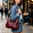 thumbnail image 4 of Sunyuer Crossbody Bags For Women Pocketbooks Soft PU Leather Purses and Handbags Multi Pocket Shoulder Bag, 4 of 7