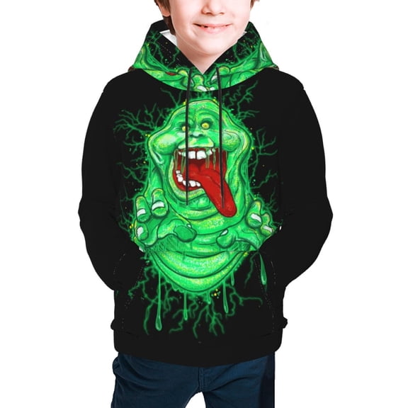 Youth Cartoon Hoodie Fashion Long Sleeve Kids Pullover Coat Casual Hoody Hooded Sweatshirts for Boys Girls