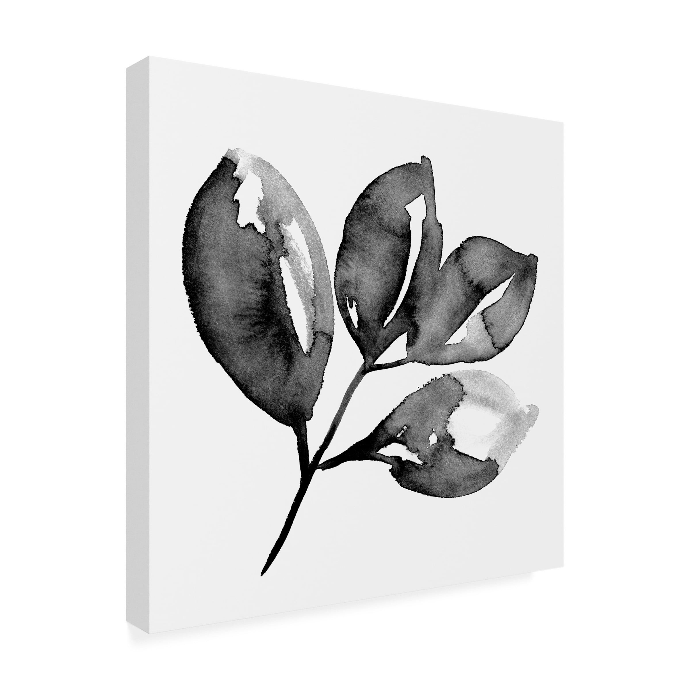 Melissa Wang 'Feuille II' Canvas Art