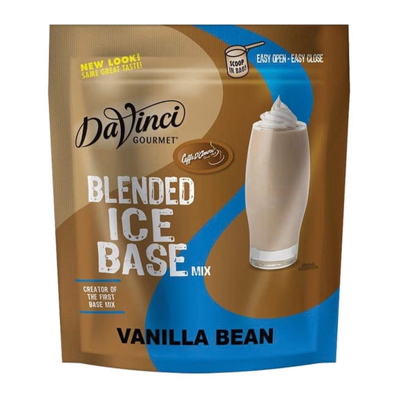 DaVinci Gourmet Vanilla Bean Iced Blended Drink Mix cs 4/3 lb