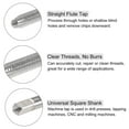 thumbnail image 3 of Uxcell Tap and Die Set 5-40 UNC Screw Tap & Round Die Thread Repair Tapping Tools 3 Pieces, 3 of 6
