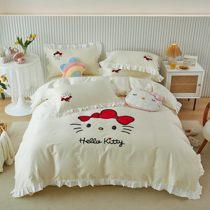 Giant hello kitty pillow bed 2025