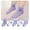 Light Blue, variant on AURIGATE Clearance! Baby Girls' Socks Toddler Girls Socks Cute Cartoon Flower Pattern Breathable Mesh Kids Non-slip Cotton Socks