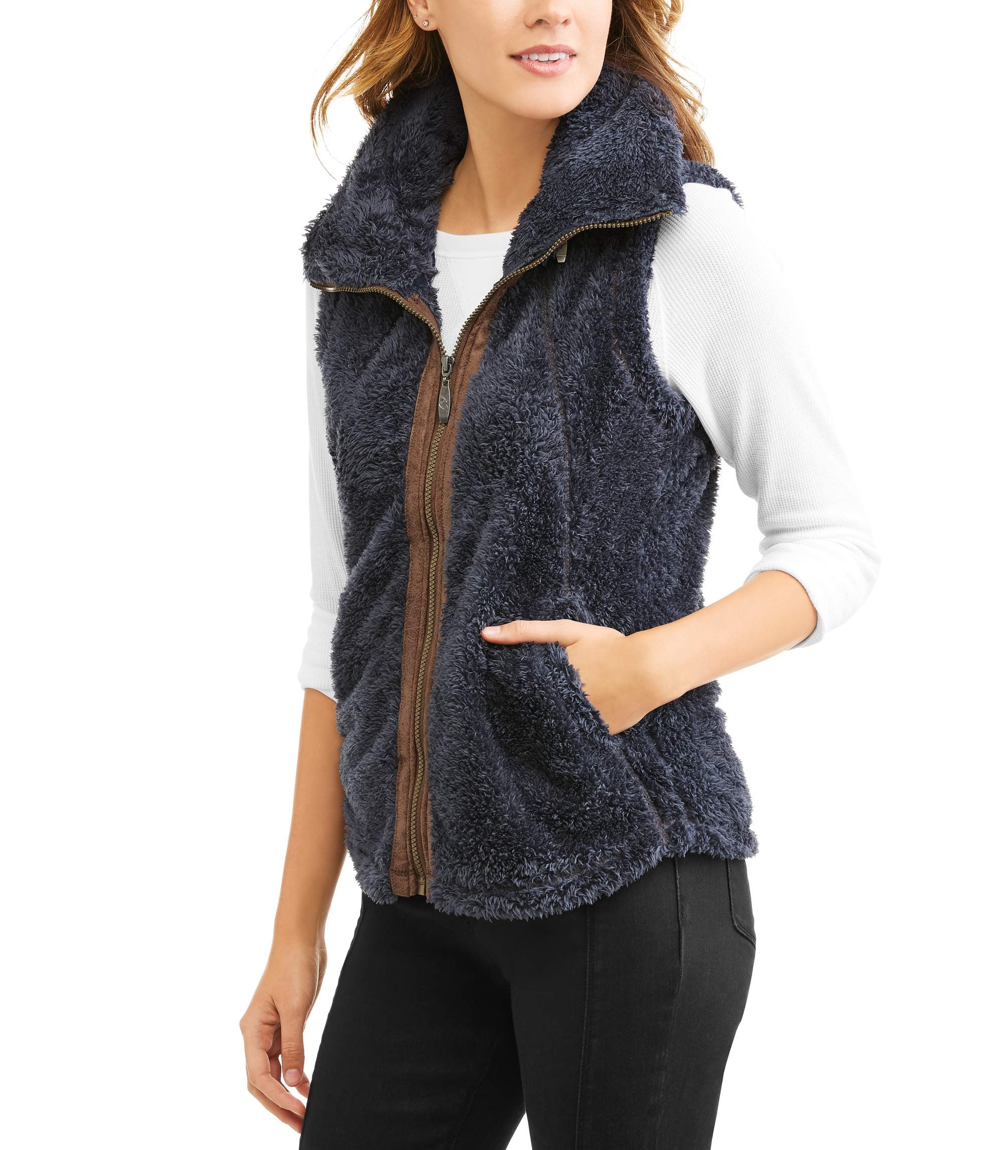womens fleece vests at kohl's