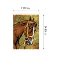 thumbnail image 4 of Needlepoint canvas for halfstitch without yarn Chestnut Horse 2197F - Printed Tapestry Canvas, 4 of 4