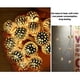 thumbnail image 4 of Cadena de luces con bolas marroquíes, 30 luces LED, cadena de luces decorativas con pilas, 4 of 7
