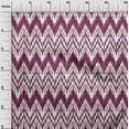 thumbnail image 2 of oneOone Organic Cotton Voile Fabric Chevron Ikat Printed Craft Fabric BTY 42 Inch Wide, 2 of 4
