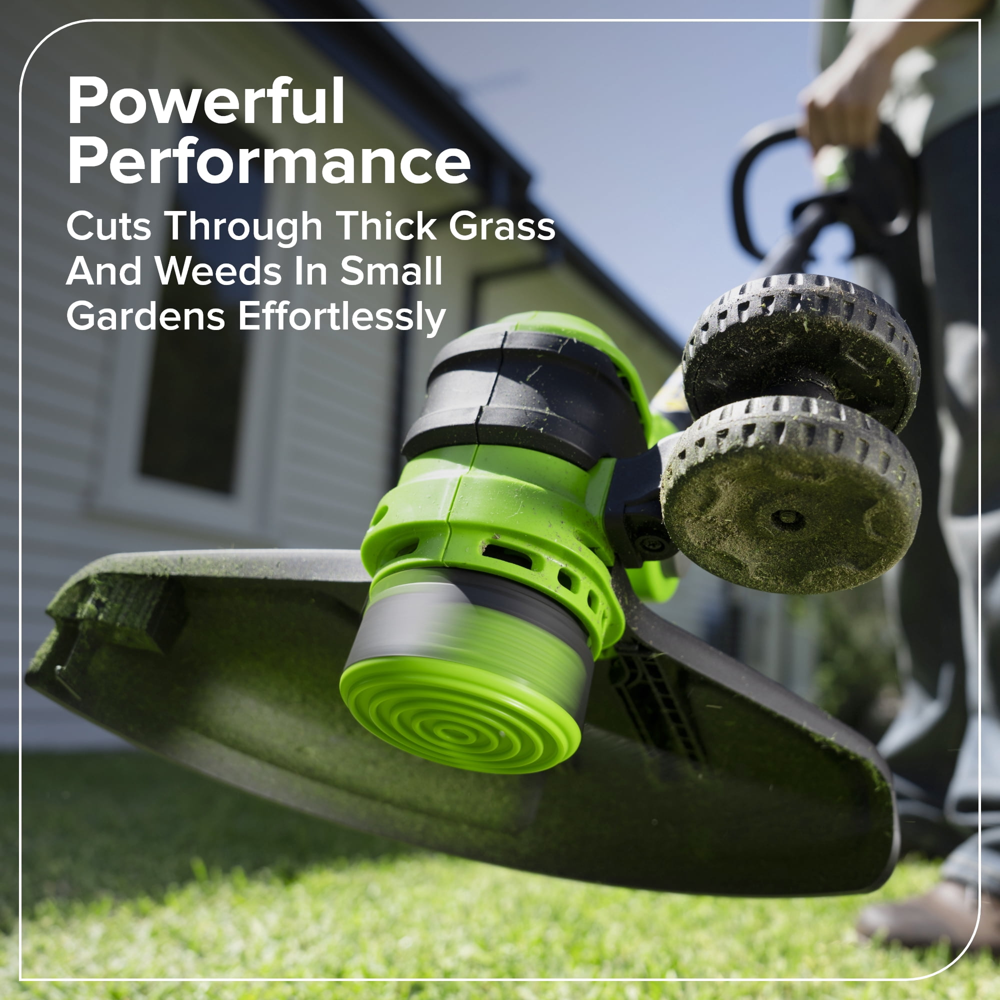Greenworks 24V 12" Brushless String Trimmer and 270 CFM Brushless Leaf Blower Combo, Auto-Feed, 2.0Ah Battery, 30W USB-C Charger, 3-Year Warranty