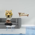 thumbnail image 2 of Escultura de mesa,Escultura de cabeza de tigre Estatua moderna de sobremesa,Sofá en miniatura para muñecas,Muebles de casa de muñecas a escala 1/12,modelo de sofá de madera,decoración,1/12, 2 of 8