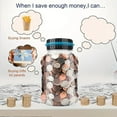 thumbnail image 4 of Bank For Boys Digital Coin Counter With LCD Display 1.8L Capacity Coin Bank Money Jar For Adults Coin Jar With Change Counter For Counting Savings, 4 of 5
