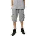 thumbnail image 1 of Hat and Beyond Men's Comfort Loose Fit Fleece Sweat Shorts with Elastic Deawstring, 1 of 6