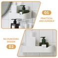thumbnail image 3 of WASHWEPE 4Ud Estante Adhesivo De Pared Para Cocina Y Con Material PP Resistente Y Funcional, 3 of 8