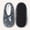 Gray, variant on Naittoop Soft Slipper Socks Warm Cozy Fuzzy Sleeper Non-Slip Sole Lined Socks for Women Home Spa Hotel