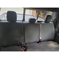 thumbnail image 4 of FD89 2019-2025 F150-F550 XL/XLT/Lariat Super Cab Front and Rear Set of Seat Covers. Front Buckets and Rear 60/40 Split Bench, Adjustable HR, No Armrest, With pull tab on side of seat, 4 of 4