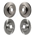 thumbnail image 1 of CMX Front Rear Disc Brake Rotors Kit for Car Audi Q5 A4 Quattro A5 allroad A6 K8-101596, 1 of 8