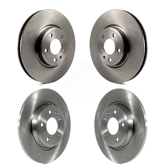 CMX Front Rear Disc Brake Rotors Kit for Car Audi Q5 A4 Quattro A5 allroad A6 K8-101596