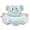 Elephant Grey, variant on GONCON Cute Elephant Baby Support Soft Sofa, Cartoon Learning Sitting Chair Lounger (22.0 x 17.3 x 3.9 inches / 56.0 x 44.0 x 10.0 cm)