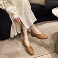thumbnail image 6 of AUDeals Women's Dress Shoes, Faux Leather Loafers with Pointed Toe and Low Wedge Comfort for Work and Formal Wear, 6 of 8