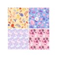thumbnail image 3 of 12 Sheet 6"*6" Easter Scrapbook Pattern Paper, 12 Designs Easter Bunny Rabbit Egg Craft Paper Holiday Decorative Origami Paper For Card Making Die Cut, 3 of 5