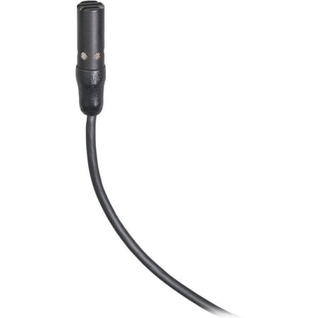 Audio-Technica AT898cH Sub-Miniature Cardioid Condenser Lavalier Microphone with 4-Pin cH Connector for A-T Wireless System