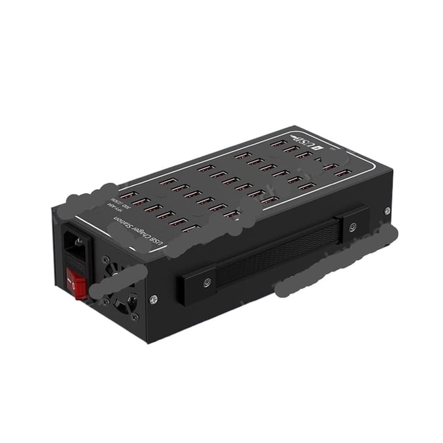 300W Universal Metal Multi USB Charger Station 60 Ports Portable USB Fast Charging