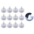 thumbnail image 2 of Gwong Electrónica 12 unids LED velas sin llama impermeable luz suave luz de té de la batería de la batería para la boda, 2 of 6