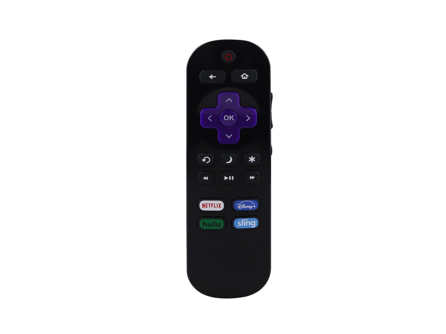 Control Compatible Con Pantalla Lg Roku Tv negro 16 Genérica Genérica