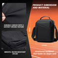 thumbnail image 2 of Bolsa Porta Disco AKABIKE con Correa Ajustable y 2 Bolsillos, 2 of 7