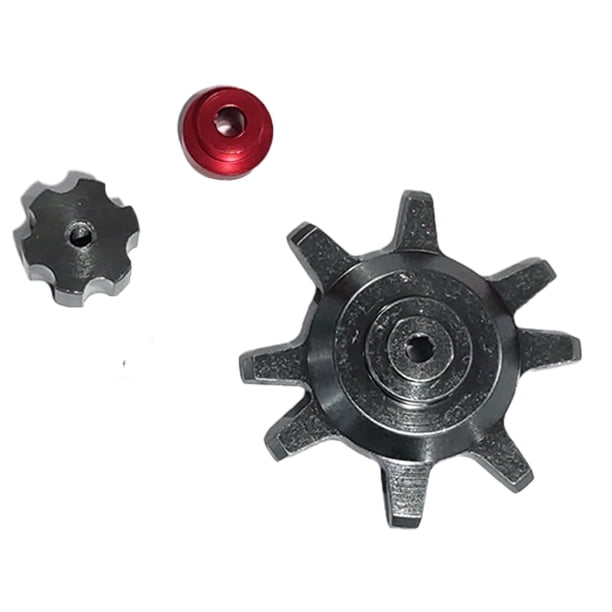 Crawler Metal Neumático Montaje Herramientas Desmontaje desmontable Gadget con tornillos Suministros de Hub de Ruedas para 1.9Inch 2.2 pulgadas Neumáticos Plata 1/10 RC tholdsy FN000948-03