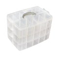 thumbnail image 4 of Caja de almacenamiento para zapatos de perro, organizador de zapatos con compartimentos desmontables, resistente, multifuncional, de gran capacidad. 245 x 17 x 18 cm, 4 of 7