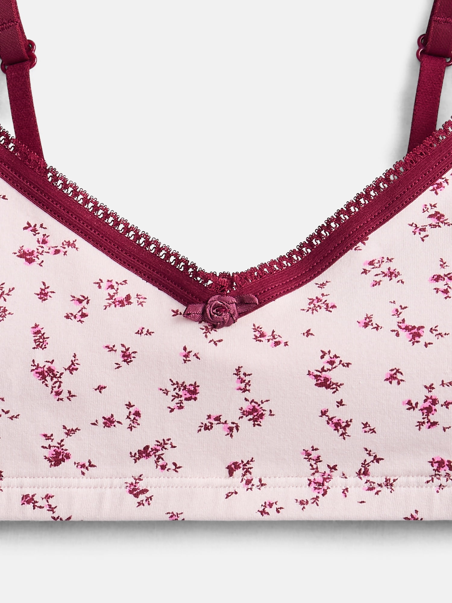 Weekend Academy Girls 2Pk Cotton Triangle Bralette, Sizes XS to XXL