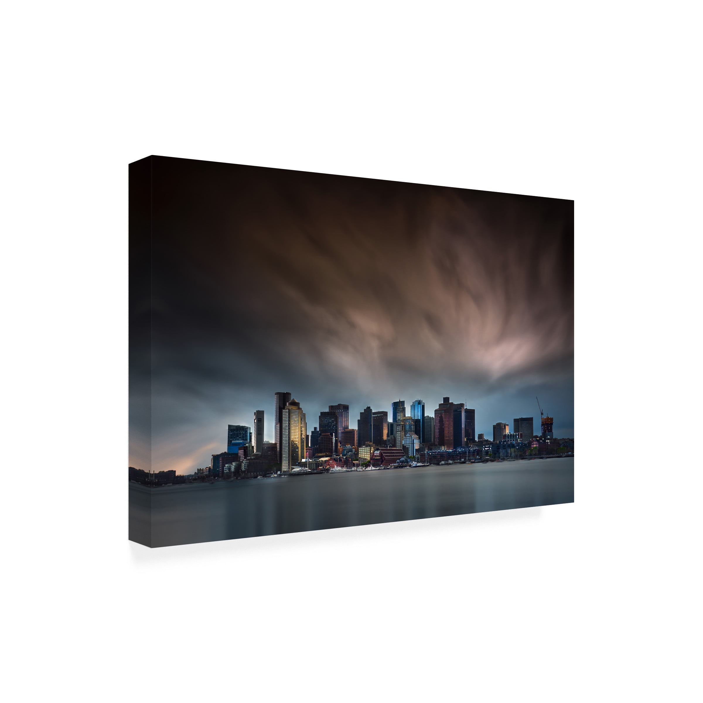 Miki Joven 'Boston Skyline' Canvas Art