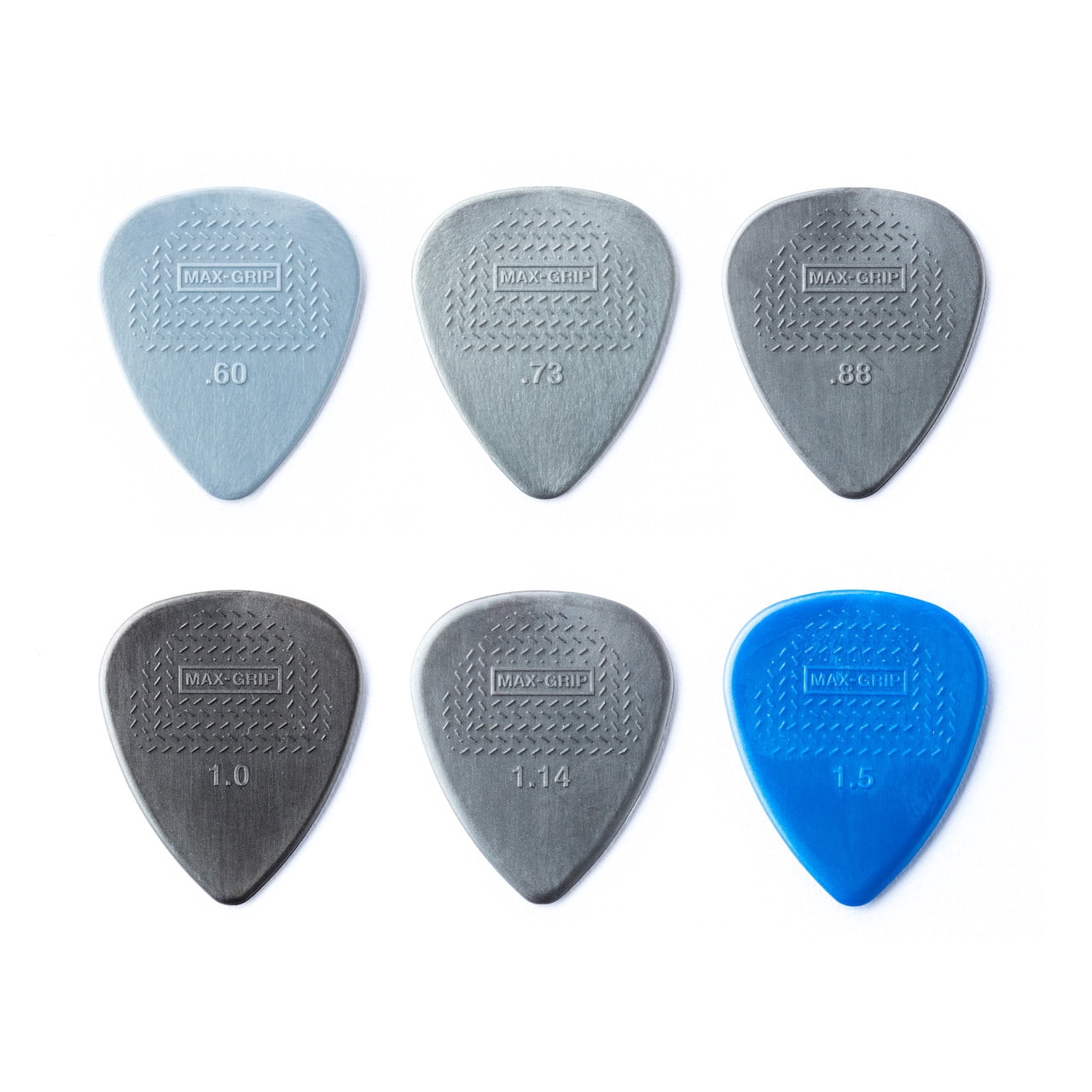 Dunlop Guitar Picks Max Grip Nylon Standard Variety Pack 24 Picks