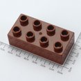 thumbnail image 1 of Bloques de construcción de partículas grandes de plástico para jardín de infantes de 2 x 4 de espesor y 8 agujeros, accesorios a granel, piezas de juguete, 1 of 6