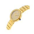 thumbnail image 4 of Movado Sapphire Museum 26mm Gold MOP Dial Steel Quartz Ladies Watch 0607049, 4 of 7